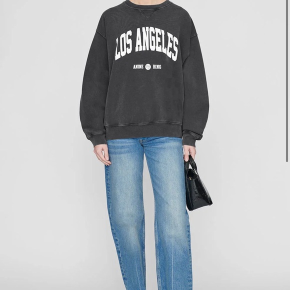 Anine Bing Ramona Sweatshirt Los Angeles - Picture 2 of 4